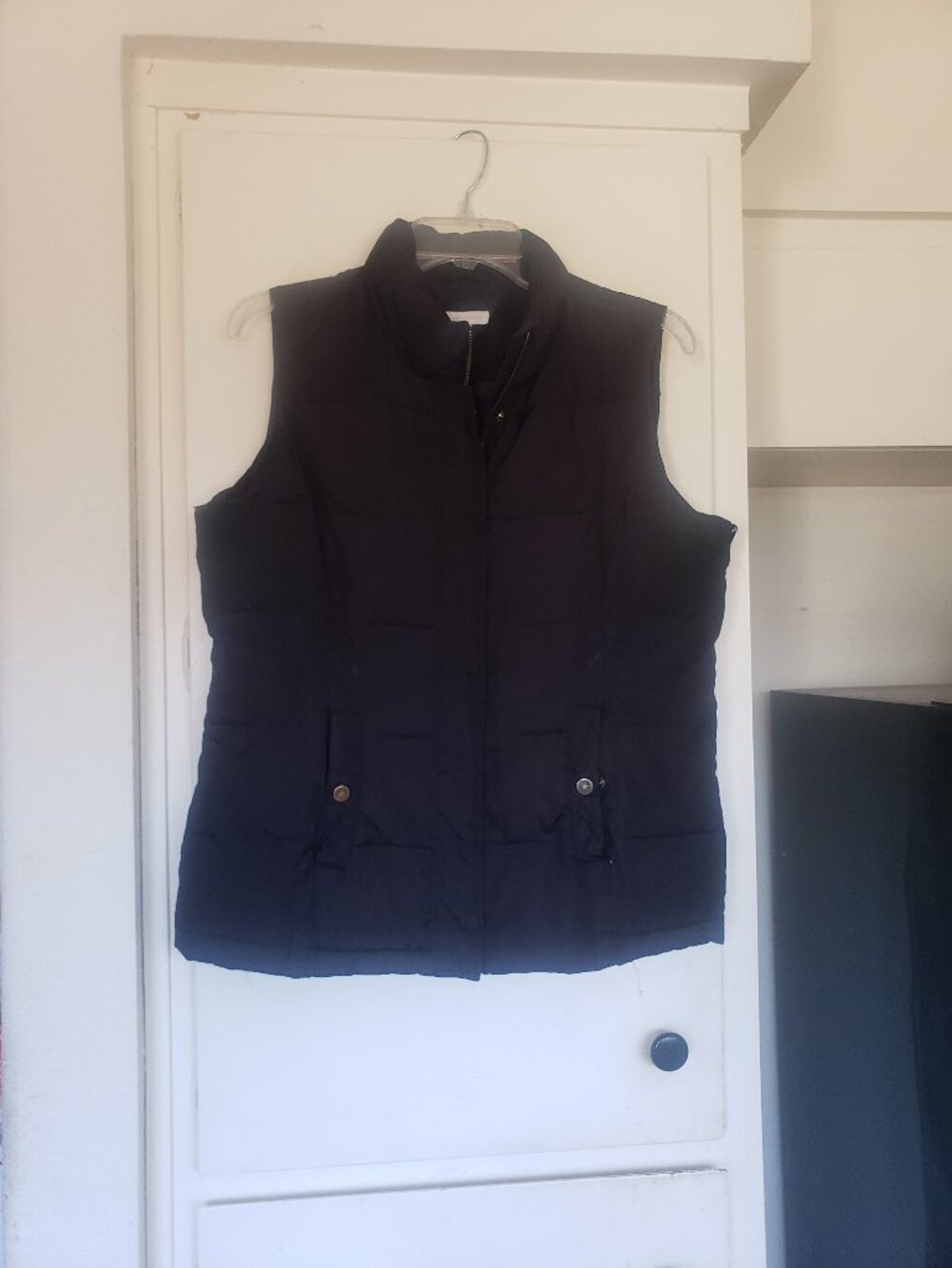 Charter Club Black vest Size Medium